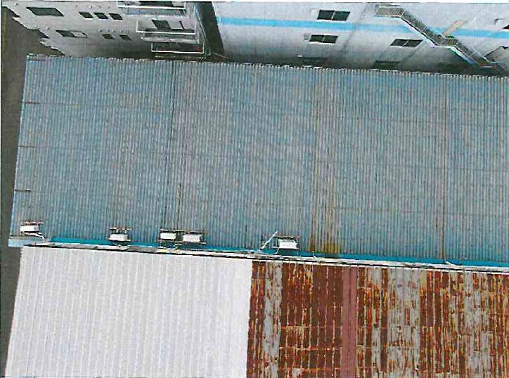 尾崎ギヤー工業株式会社様本社工場　屋根の外見目視調査02